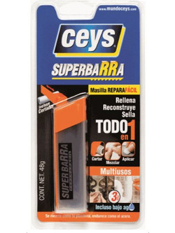 Εποξικό στόκος γενικής χρήσης 48gr Superbarra Ceys
