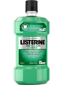 Listerine Teeth & Gum Mild Taste Στοματικό Διάλυμα για Προστασία Ούλων 500ml
