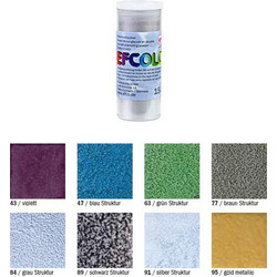 Efcolor filled σε σκόνη 8 χρώματα ανάγλυφα
