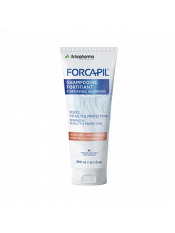 Arkopharma Forcapil Fortifying Φυτικό Σαμπουάν Κερατίνης για Επανόρθωση για Ταλαιπωρημένα Μαλλιά 200ml