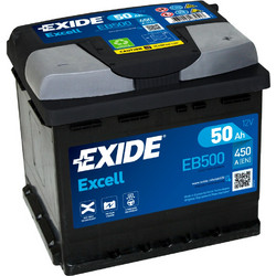 Exide Excell EB500 12V 50Ah