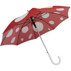 Ομπρέλα AC1482 Mushroom Red-White Fisura