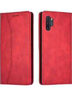 Bodycell PU Leather Book Red ( Samsung Galaxy Note 10 Plus)