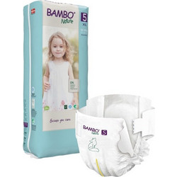 Bambo Nature Junior XL Πάνες No5 12-18kg 132τμχ