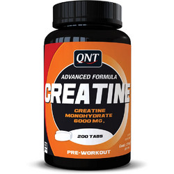 QNT Creatine Monohydrate 200 Ταμπλέτες