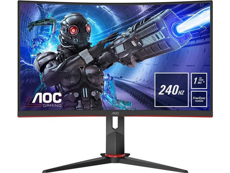 AOC C32G2ZE VA Curved Gaming Monitor 31.5" 1920x1080 FHD 240Hz 4ms