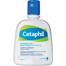 Cetaphil Detergente Fluido Λοσιόν Καθαρισμού Προσώπου για Ακμή 250ml