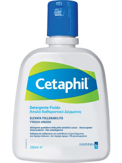 Cetaphil Detergente Fluido Λοσιόν Καθαρισμού Προσώπου για Ακμή 250ml