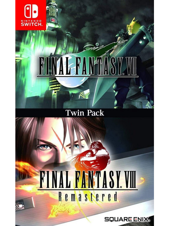 Final Fantasy VII & Final Fantasy VIII Remastered Twin Pack Nintendo Switch