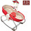 Bebe Stars Snooze 3 in 1 Ηλεκτρικό Relax Μωρού Κούνια με Μουσική & Δόνηση έως 18kg Κόκκινο 324-180