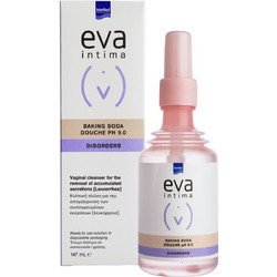 InterMed Eva Intima Baking Soda Douche pH 9.0 Κολπική Πλύση με Σόδα 147ml