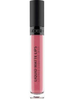 Gosh Matte Lips 001 Candyfloss Long Lasting Liquid Κραγιόν 4ml