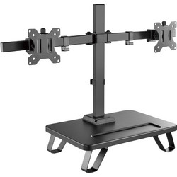 Brateck LDT31-T02 2 X Monitors LCD Desk Mount Βάση Επιτραπέζια Στήριξης 2 Οθονών