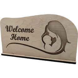 Φωτιστικό Led Welcome Home Μαμά με Μωρό