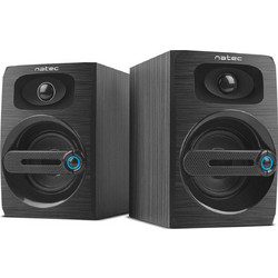 Natec Cougar Ηχεία Υπολογιστή 2.0 6W Black
