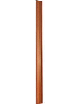 Φύλλο πόρτας φυσαρμόνικα PVC 12.4x210cm Μαονί