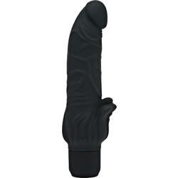 ToyJoy Get Real Clitoral Realistic Ρεαλιστικός Δονητής 21cm Μαύρος