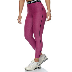 Evolution Body Γυναικείο Κολάν Μακρύ Ψηλόμεσο Μωβ 2425