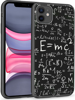 Θήκη iPhone 11 Black TPU - E=mc2