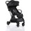Cangaroo Easy Fold Καρότσι Μωρού Μπαστούνι Black