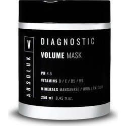 Absoluk Volume Μάσκα Μαλλιών για Όγκο για Λεπτά Μαλλιά 250ml