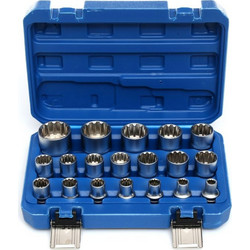 Σετ Καρυδάκια Torx 19 τμχ Kraft&Dele KD-10347