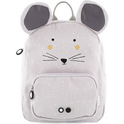 Trixie Mrs Mouse Σχολική Τσάντα Πλάτης Νηπιαγωγείου Γκρι 77413