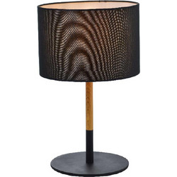 Aca OD6508TBK Πορτατίφ Ε27 Μαύρο Φ25xΥ40cm