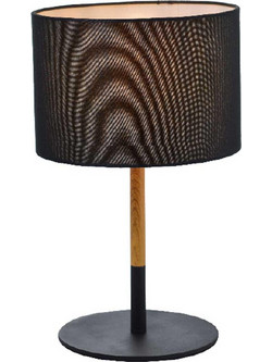 Aca OD6508TBK Πορτατίφ Ε27 Μαύρο Φ25xΥ40cm