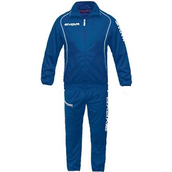 Givova Tuta Cuba Ανδρικό Σετ Φόρμας με Λάστιχο Royal Blue TGIV01-0002
