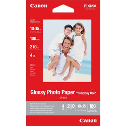 Canon GP-501 Φωτογραφικό Χαρτί Καθημερινής Χρήσης A6 210gr 100 φύλλα