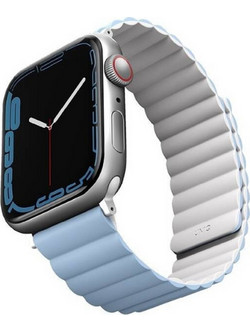 Uniq Revix Reversible Λουράκι Σιλικόνης White / Blue (Apple Watch 38 / 40 / 41mm)
