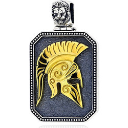 Anastasios Creations Μενταγιόν από Επιχρυσωμένο Ασήμι 925 039090