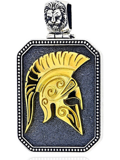 Anastasios Creations Μενταγιόν από Επιχρυσωμένο Ασήμι 925 039090