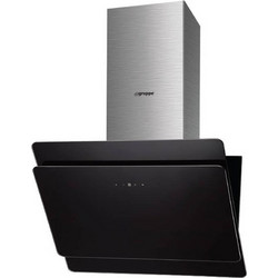 Gruppe Kalos S-6008-C05-M13-600 Απορροφητήρας Καμινάδα-Τζάκι 60cm Μαύρος