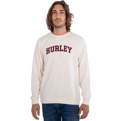 Hurley Capetown Carsity Ανδρικό Φούτερ Λευκό MFT000949-100