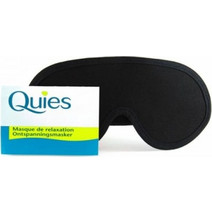 PharmaQ Quies Μάσκα Ύπνου Βαμβακερή Μαύρη