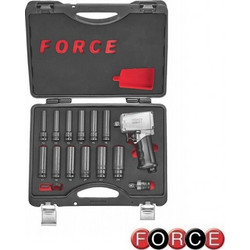 Αερόκλειδο 1/2 ΜΙΝΙ FORCE 4189 με καρυδάκια αέρος μακριά σετ 18 τεμαχίων & ροπή 1247 Nm (4189 )