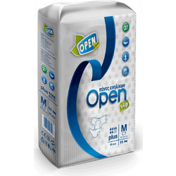 Open Care Slip Plus Medium Πάνες Ακράτειας 6 Σταγόνες 30τμχ
