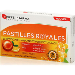 Forte Pharma Royales Καραμέλες για Πονόλαιμο Μέλι Πρόπολη & Λεμόνι 24τμχ