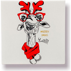Σουβέρ christmas hipster zoo Giraffe