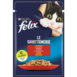 Purina Felix Adult Le Ghiottonerie with Beef in Jelly 85gr 12480125