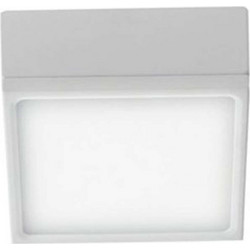 Πάνελ Klio LED-KLIO-Q11 16W Led 1300lm 4000K 11,2x11,2x4,9cm White Intec Τετράγωνο Αλουμίνιο