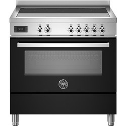 Bertazzoni PRO95I1ENET Κουζίνα Αερίου 103lt με Επαγωγικές Εστίες 89.8cm