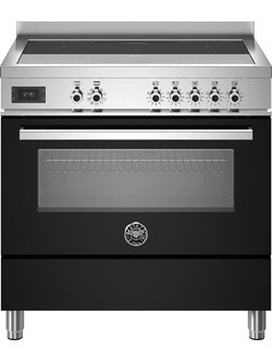 Bertazzoni PRO95I1ENET Κουζίνα Αερίου 103lt με Επαγωγικές Εστίες 89.8cm