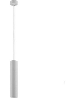 Fan Europe Fluke-S30 Bco Κρεμαστό Φωτιστικό Οροφής Μονόφωτο GU10 Λευκό