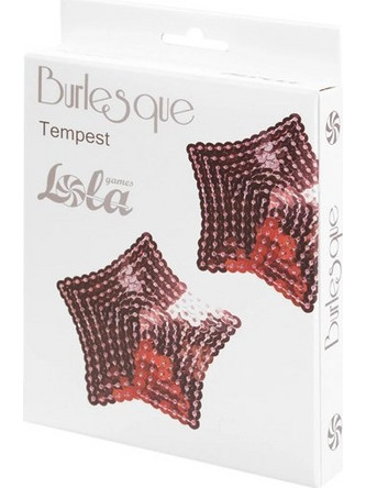 Lola Games Καλύμματα θηλών Burlesque Tempest ροζ