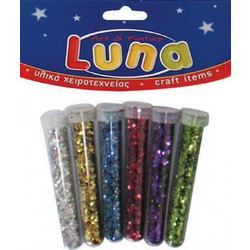 Χρυσόσκονη Σωληνάρια 6gr Luna 6τεμ