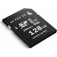Angelbird AV Pro SD MK2 SDXC 128GB Class 10 U3 V60 UHS-II 280MB/s