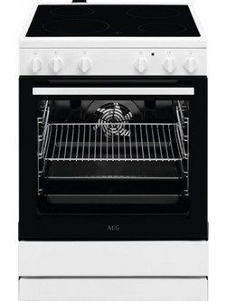 AEG CCB6200ABW Κουζίνα Ηλεκτρική 73lt με Κεραμικές Εστίες 59.6cm